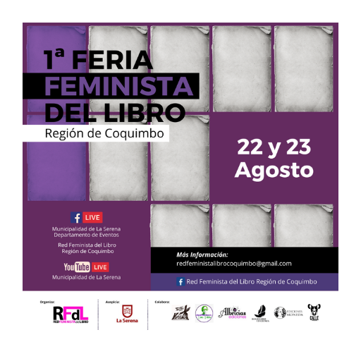 1° Feria Feminista del Libro virtual, Región de Coquimbo
