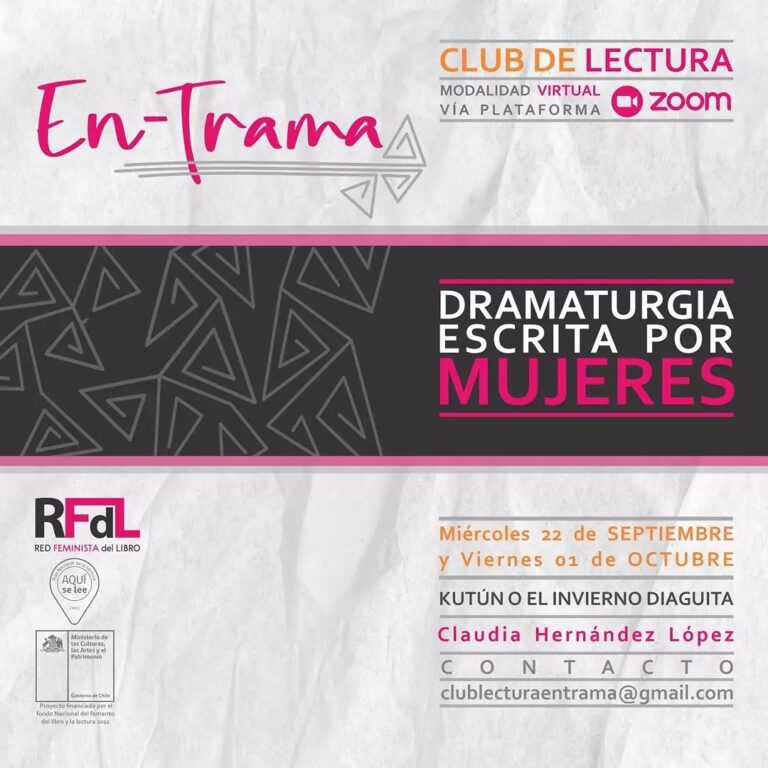 Club de lectura En-trama. Dramaturgia escrita por mujeres