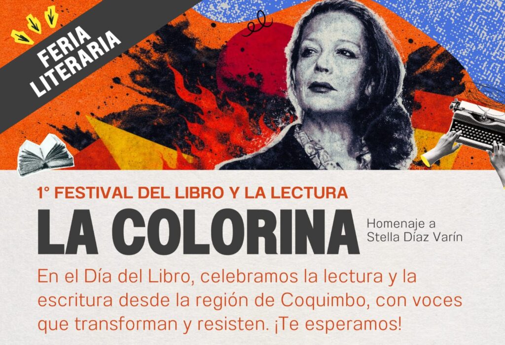 “La Colorina”: Festival del libro y la lectura rendirá homenaje a Stella Díaz Varín en La Serena.